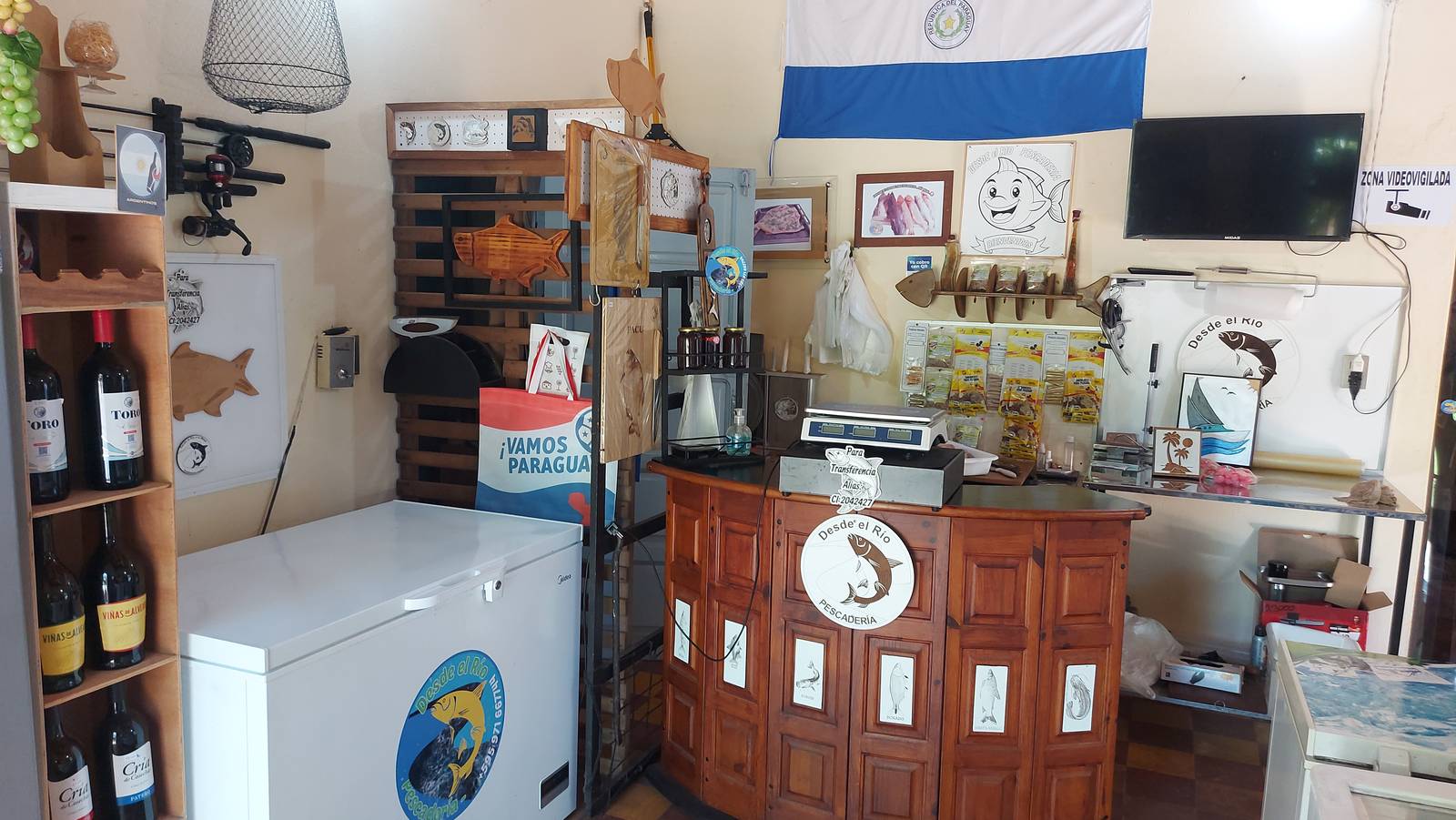Desde el Río Pescaderia