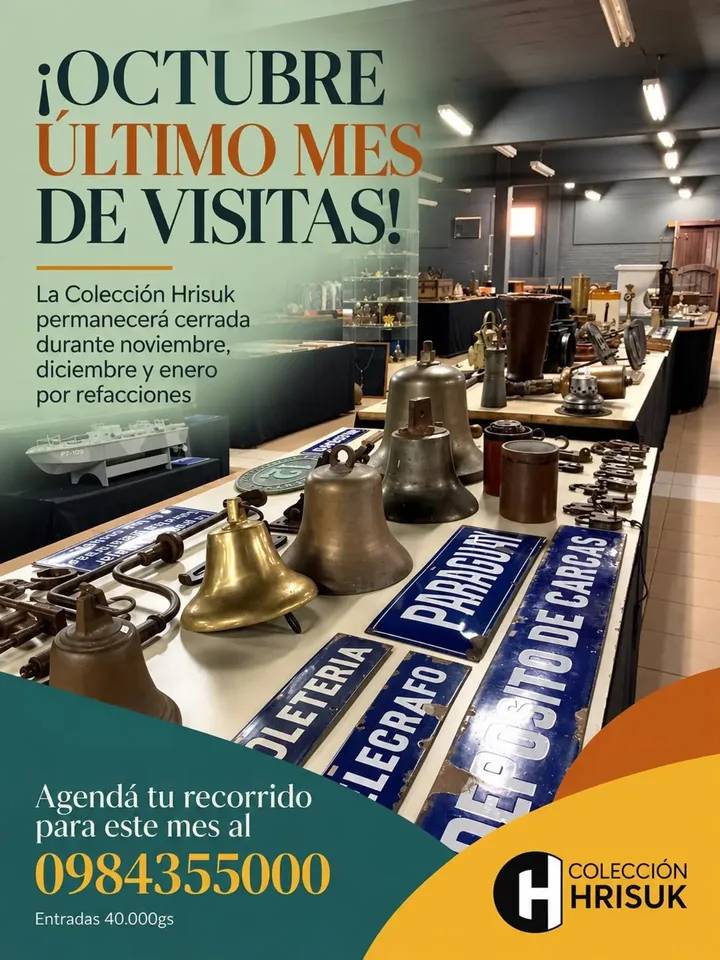 ⚓🏛️ **¡Último mes para visitar la Colección Hrisuk en 2026!
