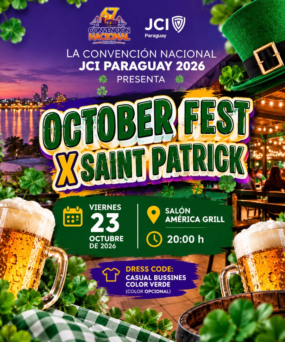 October Fest x Saint Patrick