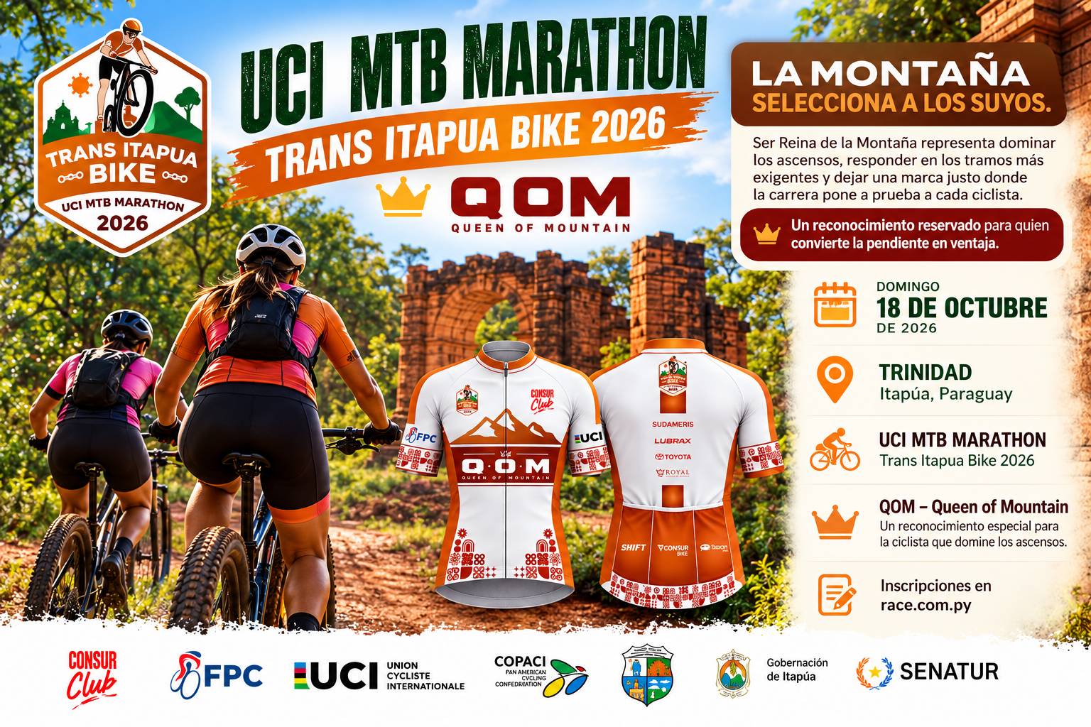 Maratón de ciclismo de montaña en Trinidad