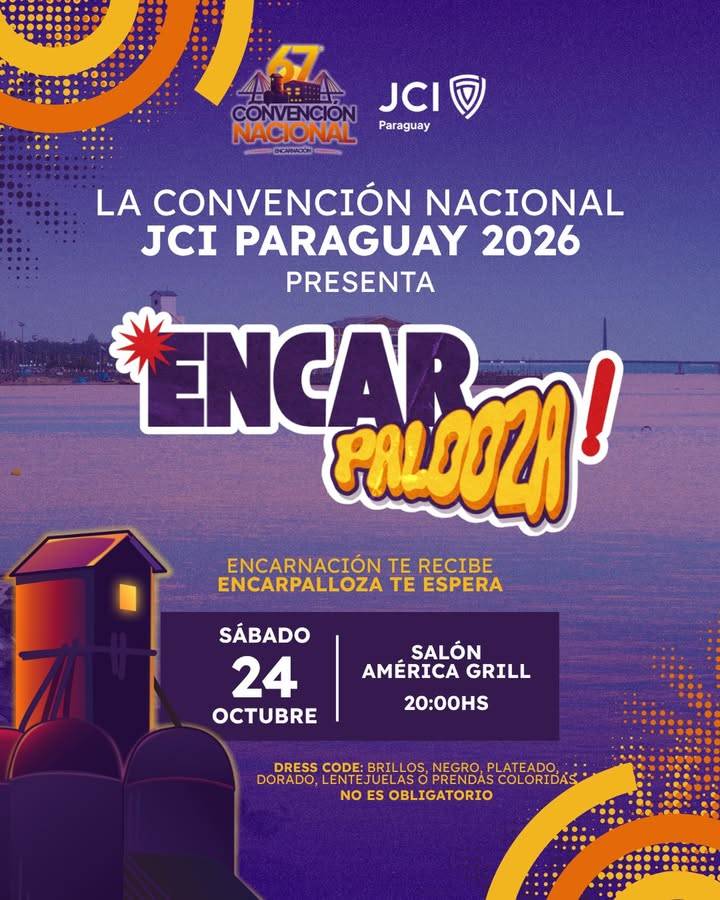 🎉🔥 ¡ENCARPALLOOZA está llegando a Encarnación! ✨