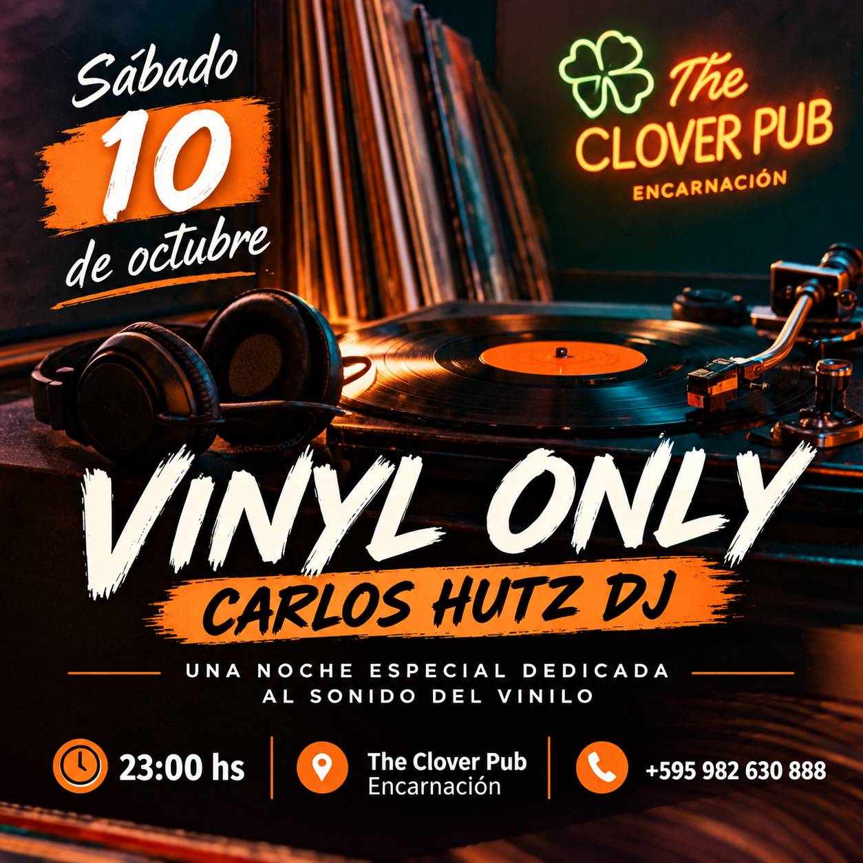 Vinyl Only – Carlos Hutz DJ