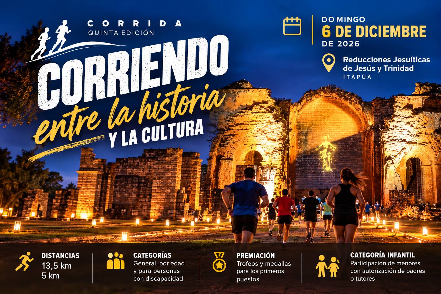 Corriendo entre la historia y la cultura